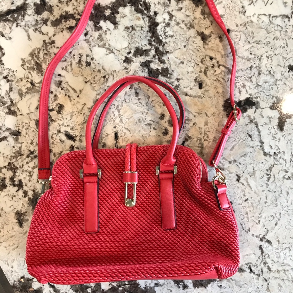 TJ MAXX red shoulder bag